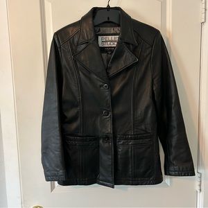 Vintage Genuine Wilson Leather Jacket Y2K 90s